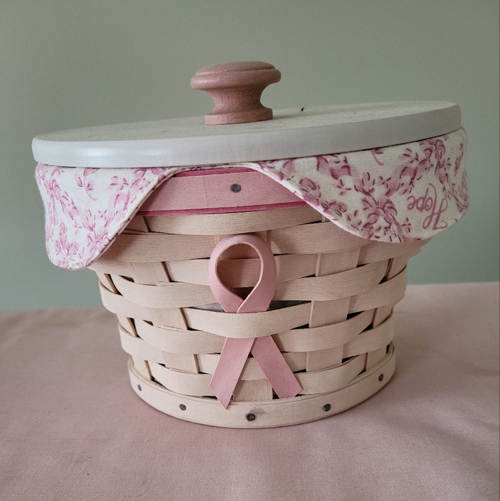 2007 Longaberger Horizon of Hope Basket Set